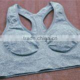 Crop Tops Wholesale Women Sport Yoga Top Seamless Bra Underwear thumbnail-1
