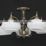 Contemporary Classical Glass Light Fixture Zhongshan Glass Ball Pendant Lighting