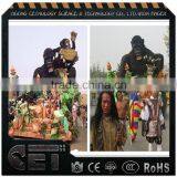 Zigong, Sichuan Parade Float Car Floating Lanterns on Water thumbnail-4