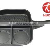 HQ Die-casting Aluminum Non-stick Coating 3 in 1 Master Pan Frying Pan thumbnail-1