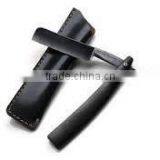 Stainless Steel Black Coated Straight Shaving Razor / Matte Black Razor/ Shaving Razor / Razor Blade thumbnail-1