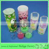 Many Styles Colorful Cartoon Plastic Clear Cylinder Packaging thumbnail-1