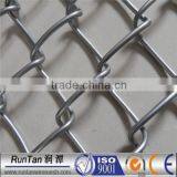 High Quality Hot Dipped Galvanized and Pvc Coated Chain Link Fence for Baseball Fields