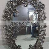 Exclusive Metal Flower Border Mirror