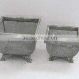 110199WE-Metal Mesh Storage Basket Bowl