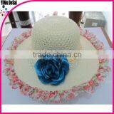 2015 Fashion Summer Lady Flower Beach Wholesale Women Hat thumbnail-6