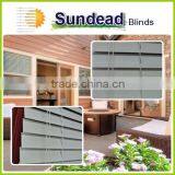 Wholesale High UV Durability 2 Inch Faux Wood Blinds, Venetian Blinds for Windows, Room Darkening Plantation Blinds thumbnail-2