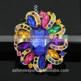 Hot Sale Noble Marquise Bulk Crystal Sunflower Rhinestone Brooch/handmade Rhinestone Brooch thumbnail-1