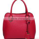 Spring Office Lady Solid Color Tote Bag Lady Attractive Leather Handbag thumbnail-1