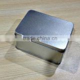 New product China made no printing square metal box for storage
