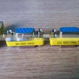 Computer Mini Gender Charging D-sub 9p Female to 9p Female Adapter Converter thumbnail-1