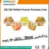Ce Certificate/Stainless Ateel Cheap 2D Pellet Snacks Food Processing Line