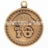 Golden Customized Metal Token Coins