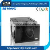 Fashionable SB 1000Z Cheap Dual 18'' Speakers Subwoofer
