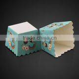 XFB20 BAKEST Small Square Lovely Pattern Muffin Cake Paper Cup New Baking Cake Cup thumbnail-5
