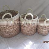 water hyacinth laundry basket