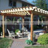 CE,FSC,SGS Certification Wpc Waterproof Best Price Waterproof Wpc Pergola Price