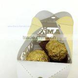 C231 2015 New Birthday Souvenirs Wedding Favor Laser Cut Bridegroom and Bride Party Candy Box Gift thumbnail-2