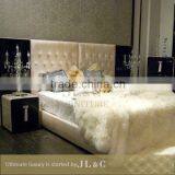 Luxury Solid Wood Magnifying Led Mirror for Bed Room Sets-JB17-03- JL&C Furniture thumbnail-3