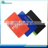 2015 Customized Size Pvc Contactless Card With Silver Convex Code