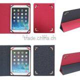 Ultra-Thin Two-Tone PU Leather Reversible Universal Tablet Case With Fold Stand