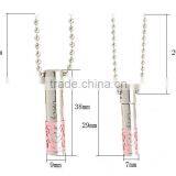 Wholesale Women Multicolor Aroma Pendant for Essential Oil in 316L Stainless Steel Perfume Pendant thumbnail-6