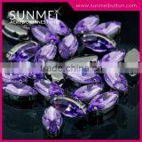 Marquise Shaped Crystal Embellishments for Wedding Dresses thumbnail-5