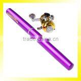 1.0 Meter Purple Pen Fishing Rod Combo thumbnail-2