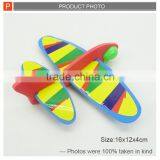 Promotion Toy Plastic Mini Eject Flying Plane Rubber Band Toy for Kids thumbnail-5