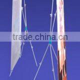 Portable Adjustable x Banner Stand, 60*160cm ABS&aluminum X Banner Stand thumbnail-1
