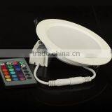 Ultrathin 5W 10W 24 ColorsTube Lamps RGB LED Ceiling Panel Down Light With Remote Controller thumbnail-2