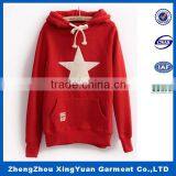 Red Gray Color White Spot Wholesale Blended Wool Round Neck Knitted Sweater Hoody Sweat Shirt thumbnail-2