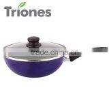 Carbon Steel Porcelain Enamel Non Stick Wok