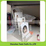 Manufacture Acrylic Flyer Display Stand Clear Display Stand for Flyer