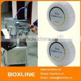 Small Pneumatic Hotel Round Soap Pleated Wrapping Machine