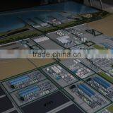 Top quality 1/3000 scale industrial plant planning model maker