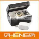 Best Sell Factory Custom Made 3 Slot Black Watch Leather Box for Men (ZDS-F298) thumbnail-1