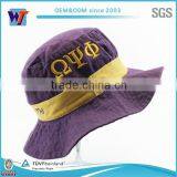 Custom Wide Brim Stylish Bucket Caps 3d Embroidery Logo Best Bucket Hat thumbnail-1