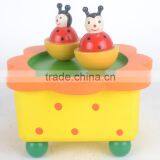 Baby Children Dancing Figure Wooden Musical Money Box Music Box thumbnail-2