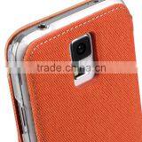 Cool Stylish Artificial Leather Case Cru Series Nubook Type for Samsung Galaxy S5 thumbnail-5