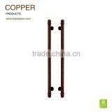 Hotel Entrance Door HK 558-10 OC Copper Door Luxurious Handle thumbnail-1