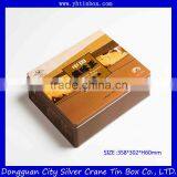 Rectangualar Full Printed Cookie Tin Box, Cookie Packaging Box