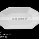 2015 Hot Selling Manufacter Wholeasle OEM Colorful Food Plastic Custom Printed White Custom Melamine Plates