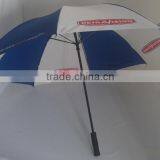 Windproof Golf Umbrella Promotion Umbrella Blue and White Umbrella thumbnail-1