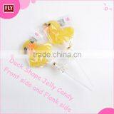 Halal Duck Shape Jelly Candy / Soft Jelly Candy Lollipop thumbnail-1