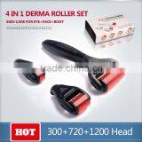 Best Sale DRS Derma Roller Microneedle 4 in 1 Dermaroller Skin Rejuvenation Micro Needle Meso Roller Manufacturer