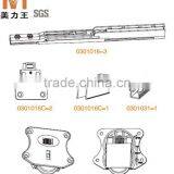 Soft Closing Sliding Wardrobe Door System Sliding Closet Door Roller Fittings thumbnail-4