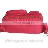Red High Quality Fashion Black Waist Bags WB008 thumbnail-2