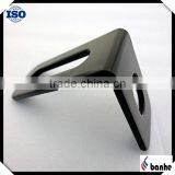 Precision Black Powder Coated Right Angle Bracket thumbnail-1