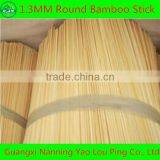 1.3mm*8" Bamboo Stick For On Sale